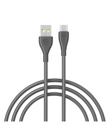 Кабель USB - TYPE C  BY Balance, 18Вт, 1 м, 3A, PVC, чёрный