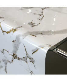 Клеенка GRACE силикон-прозрачная с рис. 0,8х20м 0,60 мм M706 непрозрачная