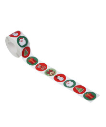 Наклейки для подарков, 500 наклеек, 2,5см