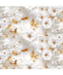 Клеенка GRACE STS6084-1 глянцевая ткань с пвх покрытием, 340-360 г/м2  1,4х20м