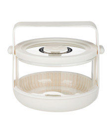 Контейнер ланч-бокс SATOSHI 400 мл, боросиликатное стекло, силикон