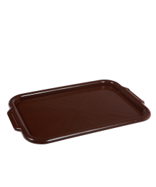Поднос пластмассовый 484*322, шоколадный Ижевск
