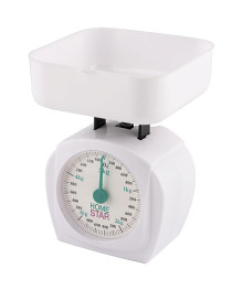 Весы кухонные HOMESTAR HS-3005М, механич., 1 кг, цвет белый