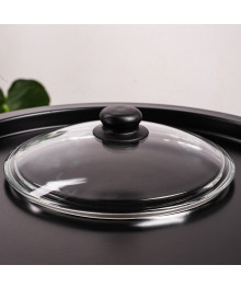 Крышка Стеклянная 24 см Isfahanglass с ручкой модель 101-R (16/4) Иран