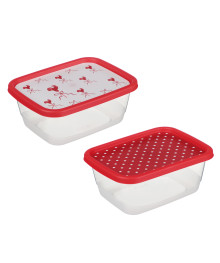 Контейнер для продуктов прямоугольный Пасха 0,85л, пластик, 2 дизайна