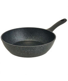 ALPENKOK Сотейник АК-0535 d=26см,h7cm,алюмин.,ИНДУКЦИЯ, антипр.покр."BLACK MARBLE" (6)