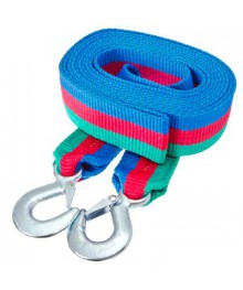 Трос -ремень буксировочный 10 т, в пакете, с крюками, 5м с доставкой по Дальнему Востоку. Большой каталог Автоламп по низкой цене со склада в Новосибирске.