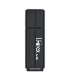 USB2.0 FlashDrives64 Gb Mirex LINE BLACKовокузнецк, Горно-Алтайск. Большой каталог флэш карт оптом по низкой цене со склада в Новосибирске.