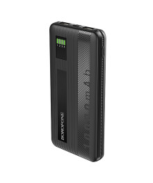 Внешний аккумулятор Borofone BT32 чёрный (10000 mAh, Led индикатор)