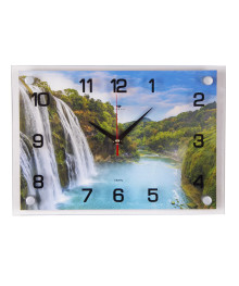 Часы настенные СН 2535 - 035 Водопад прямоугольн (35x25) (10)