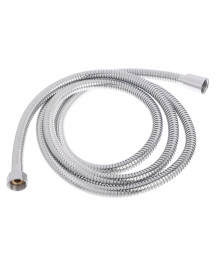 Шланг для душа 200см, 1/2"(Имп)-1/2"(Имп), EPDM, нерж. сталь, латунь антитвист, хром RAIN