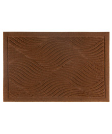 Коврик SUNSTEP влаговпитывающий с тиснением "Dune" 60x90 см, коричневый