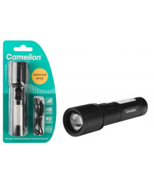 Фонарь  Camelion LED 29365 (фонарь аккум. 3,7В, черн., LD+12SMD+6RED, 6 реж.,Type - C, блист.)