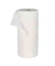 Салфетки универсальные 130 шт в рулоне, 25x23 см, соты, спанлейс