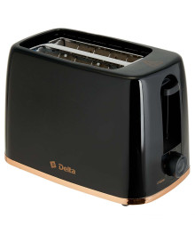 Тостер DELTA  DL-6901 черный: 650 Вт.6- позиционный таймер (6)