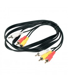 шнур 3RCA-3RCA 1 м б/инд.упаковки (уп.10шт)а комнатная оптом с доставкой по Дальнему Востоку. Большой каталог комнатных антенн по низкой цене.