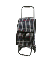 Тележка с сумкой Рыжий Кот D203ECO "Tartan" , 30 кгом. Портфели оптом в Новосибирске. Большой каталог портфелей оптом с доставкой по Дальнему Востоку.