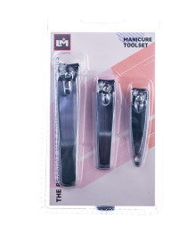 Кусачки д/ногтей  маникюрные на листе 3шт LM-D-11  (524084)