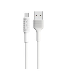 Кабель USB - micro USB BOROFONE BX1 EzSync 1 метр, 2A, ПВХ, белый
