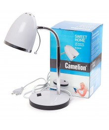 Светильник настол.Camelion KD-308 белый (220V 40W, E27)том со склада в Новосибирске. Большой каталог настольных светильниковCamelion оптом по низкой цене.