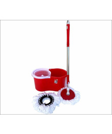Набор МОП: ведро 9л, швабра, отжим "юла", доп.насадка КОШКИН ДОМ