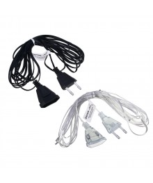 Удлинитель для гирлянд электрических, 6 м, ПВХ, 220В