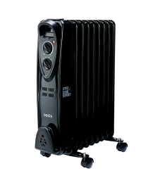 масл.рад-р Oasis  US-20B чёрный (2 кВт, 9секц)