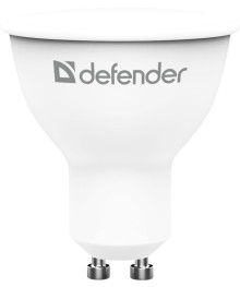 Эл. лампа светодиодная Defender LED-MR16 -10W/840/GU10 софит, нейтральный белый)уп.1шт