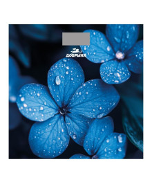 Весы напольные Добрыня DO-3006S (180кг) электронные (Голубой цветок)