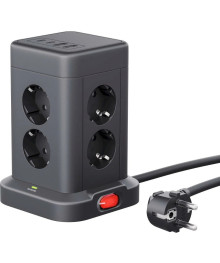 сет/фильтр DEFENDER ILS 451 2 м (8 розеток)2 USB-A, 2USB-C