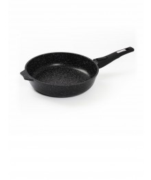 Мечта Сковорода литая  28см АП Гранит Black Induction Pro индукционная съёмн ручка арт 028802И (10)