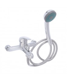 Смеситель СоюзКран SK1012 для ванны с кор изливом, с душ набором, 35мм, цинк