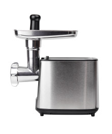 Эл мясорубка Centek CT-1617 2000Bт, SLIM дизайн, реверс, V8, стальной коннектор, алюм. лоток