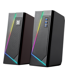 Колонки Defender Solar 10  10ВТ, 2.0  BT/Light питание от USB