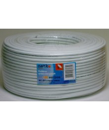 Кабель ант.3с2v  Нетко    CCS  100м   сталь, оплетка AL, белый (бухта)а комнатная оптом с доставкой по Дальнему Востоку. Большой каталог комнатных антенн по низкой цене.