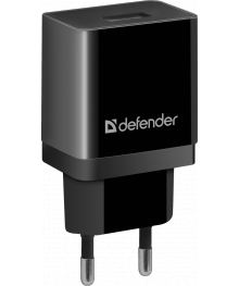 сет/адаптер UPA-21 - черный 1 порт USB, 5V/2.1A DEFENDERUSB Блоки питания, зарядки оптом с доставкой по России.