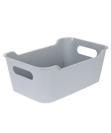 Корзинка универсальная "Mango" 4,1л. 290х180х105мм (серый)