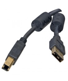 Кабель соед.USB04-06PRO USB2.0 AM-BM 1.8м,зол.конт,2фер.фил DEFENDERВостоку. Адаптер Rolsen оптом по низкой цене. Качественные адаптеры оптом со склада в Новосибирске.
