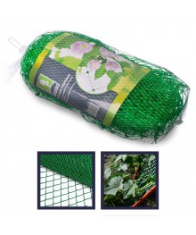 Сетка садовая для вьющихся растений 2х5м, пластик, зеленая, размер ячейки 15х15смСадовый инструмент оптом с доставкой. Инструмент оптом с доставкой. Инструмент оптом.