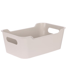 Корзинка универсальная "Mango" 4,1л. 290х180х105мм (светло-серый)