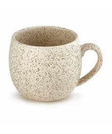 Кружка  керам 350мл  Ф19-049L1 бежевый (48)Керамические кружки оптом с доставкой по России. Купить керамические кружки оптом