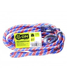 Трос буксировочный ON 5 т., 2 крюка, 5 м. ПАКЕТ с доставкой по Дальнему Востоку. Большой каталог Автоламп по низкой цене со склада в Новосибирске.