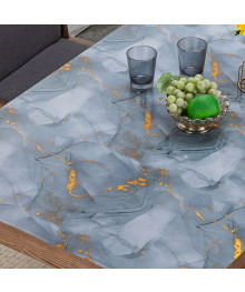 Клеенка GRACE силикон-прозрачная с рис. 0,6х20м  0,65 мм Laser LS-6003A