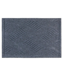 Коврик SUNSTEP влаговпитывающий с тиснением "Dune" 60x90 см, серый