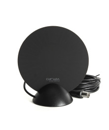 Антенна ком. МВ+ДМВ пассивная Сигнал SРI-100, 2дБ, кабель 3м, на подставке