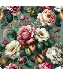 Клеенка GRACE STS3034 глянцевая ткань с пвх покрытием, 340-360 г/м2  1,37(+-3)х20м