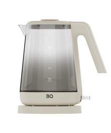 Чайник BQ KT1000G Тёплый серый, стекло (1,7 л, 2200Вт, STRIX / BOROGLASS, съемная крышка)