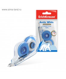 Корректирующая лента 4мм х 5м ERICH KRAUSE "Techno White Mini",  21885