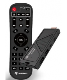 ТВ приставка смарт NICE DEVICE TV STICK (Cortex A53, Android, 1Гб, Flash 8ГБ, ВТ, Wi-Fi 2,4/5Ггц)Цифровая TV приставка оптом. Большой каталог Цифровых TV приставок оптом со склада в Новосибирске.