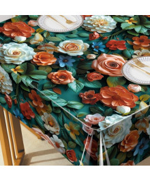 Клеенка GRACE STS1043 глянцевая ткань с пвх покрытием, 340-360 г/м2   1,4х20м